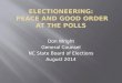 Don Wright General Counsel NC State Board of Elections August 2014