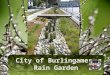 City of Burlingame Rain Garden. Agenda Location Project History and Design Rain Garden – parking lot Drainage – storm runoff Curb Extension – street runoff