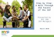 Step by Step: A Walk Through the Facets of the IEP March 2010 Presented by NYC DOE IEP Managers