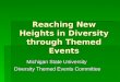Reaching New Heights in Diversity through Themed Events Michigan State University Diversity Themed Events Committee