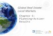 Global Real Estate: Local Markets Chapter 6: Planning>Action> Results