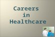 Careers in Healthcare. Objectives Students will: – Conduct a personality inventory. – Describe the role of professional organization in a career major