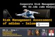 MME-34 - Group 2 : AlvenDesnecmen FeraDamayanti WidyaretnaBuenastuti ZakariaNurDjajadinataHalim Corporate Risk Management FM: Dr.Ida Juda Widjojo