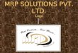 Logo MRP SOLUTIONS PVT. LTD.. REAL MONEY… Real PRODUCTS …