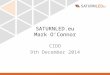 SATURNLED.eu Mark O’Connor CIDO 9th December 2014