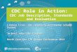 CDC Role in Action: CDC Job Description, Standards and Evaluation Lindsey Criss, CDC, Alamance-Burlington School System 10-Hour Induction Program North