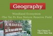 Woodland Ecosystem -The Tai Po Kau Nature Reserve Field Study Yip Ching Yi Chan Hao Yan Geography