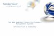 The New Hemsley Fraser Performance Management System Introduction & Overview