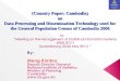 (Country Paper: Cambodia) on Data Processing and Dissemination Technology used for the General Population Census of Cambodia 2008