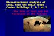 Microstructural Analysis of Steel from the World Trade Center Buildings 7, & 1 or 2 -The Role of Heat and Hot Corrosion in the Failure
