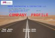 COMPANY PROFILE Road Works Services Works Earth Works Drainage Works IMDAD ENGINEERING & CONTRACTING LLC. P.O. BOX: 238177, DUBAI – UAE TEL. : 04-4472262