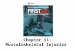 Chapter 11: Musculoskeletal Injuries. 151 AMERICAN RED CROSS FIRST AID–RESPONDING TO EMERGENCIES FOURTH EDITION Copyright © 2005 by The American National