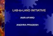 LAB-to-LAND INITIATIVE ANDHRA PRADESH AMR-APARD