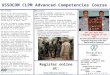 Dear Attendees, Welcome to the annual United States Special Operations Command (USSOCOM) Command Language Program Managers’(CLPM) Advanced Competencies