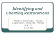 Identifying and Charting Restorations Marcia Espinoza, Reina Ligeralde, Dorinda Thomas DEH 21 5.13.08