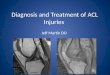 Diagnosis and Treatment of ACL Injuries Jeff Martin DO