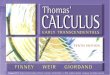 Chapter 5ET, Slide 1 Chapter 5 ET. Finney Weir Giordano, Thomas’ Calculus, Tenth Edition © 2001. Addison Wesley Longman All rights reserved