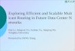 1 Exploring Efficient and Scalable Multicast Routing in Future Data Center Networks Dan Li, Jiangwei Yu, Junbiao Yu, Jianping Wu Tsinghua University Presented