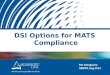 DSI Options for MATS Compliance Pat Mongoven ARIPPA Aug 2013