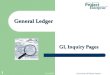6/13/2005University of Maine System 1 General Ledger GL Inquiry Pages