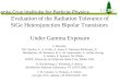 Evaluation of the Radiation Tolerance of SiGe Heterojunction Bipolar Transistors Under Gamma Exposure J. Metcalfe, D.E. Dorfan, A. A. Grillo, A. Jones,