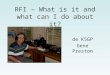 RFI – What is it and what can I do about it? de K5GP Gene Preston