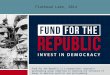 Fund for the Republic is a nonpartisan, nonprofit grantmaking group committed to reducing the influence of money in American politics and policymaking