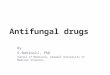 Antifungal drugs By S.Bohlooli, PhD School of Medicine, Ardabil University of Medical Sciences