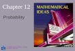 Chapter 12 Probability © 2008 Pearson Addison-Wesley. All rights reserved