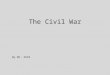 The Civil War By Mr. Pohl. Secession 7 States Seceded before mid- April 1861. 4 States Seceded after April 15. West Virginia broke away from Virginia