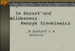 ”In Desert and Wilderness” Henryk Sienkiewicz „W pustyni i w puszczy”
