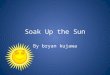 Soak Up the Sun By bryan kujawa. Source: Community Science Action Guides