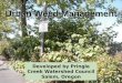 Developed by Pringle Creek Watershed Council Salem, Oregon Urban Weed Management