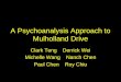 A Psychoanalysis Approach to Mulholland Drive Clark Teng Derrick Wei Michelle Wang Nanch Chen Paul Chen Roy Chiu