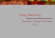 String Matching Algorithm : Design & Analysis [19]