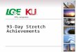 93-Day Stretch Achievements. Louden Avenue Meter Groups Scott Cooke Manager, Meter Design, Strategy and Operations