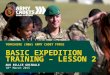 BASIC EXPEDITION TRAINING – LESSON 2 YORKSHIRE (N&W) ARMY CADET FORCE AUO BILLIE GRISDALE 10 th March 2015