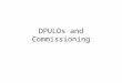 DPULOs and Commissioning. Commissioning and the public sector