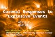 Coronal Responses to Explosive Events Adria C. Updike Smith College / Harvard-Smithsonian Center for Astrophysics Amy Winebarger and Kathy Reeves, Center