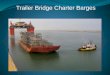 Trailer Bridge Charter Barges. Trailer Bridge Jacksonville Terminal