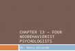 CHAPTER 13 – FOUR NEOBEHAVIORIST PSYCHOLOGISTS Dr. Nancy Alvarado