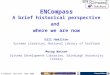 E-EndUser: Helsinki, Sept 2003 ENCompass A brief historical perspective and where we are now Gill Hamilton Systems Librarian, National Library of Scotland