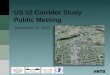 US 52 Corridor Study Public Meeting November 15, 2010