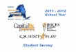  CRB/FEH/Questar III Distance Learning Project Student Survey 2009– 2010 School Year BOCES Distance Learning Program Quality Access Support