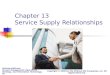 Chapter 13 Service Supply Relationships McGraw-Hill/Irwin Service Management: Operations, Strategy, and Information Technology, 6e Copyright © 2008 by