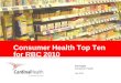 Consumer Health Top Ten for RBC 2010 Tim Doyle Consumer Health July 2010