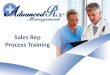 Sales Rep Process Training. Advanced Rx Management o Point of Care Management Services Company o Licensed Wholesale Pharmaceutical Distributor o Services