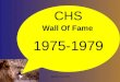 Updated July 2009 CHS Wall Of Fame 1975-1979. updated July 2009 Richard Barrios 1975 LA Tech Wide Receiver Louisville-KY Civil Engineer- - Structural