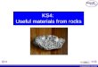 © Boardworks Ltd 2003 KS4: Useful materials from rocks