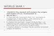 WORLD WAR I  SSUSH15 The student will analyze the origins and impact of U.S. involvement in  World War I.  a. Describe the movement from U.S. neutrality